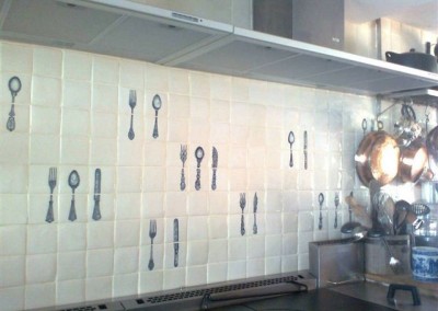 handmade tiles with_cutlery_detail